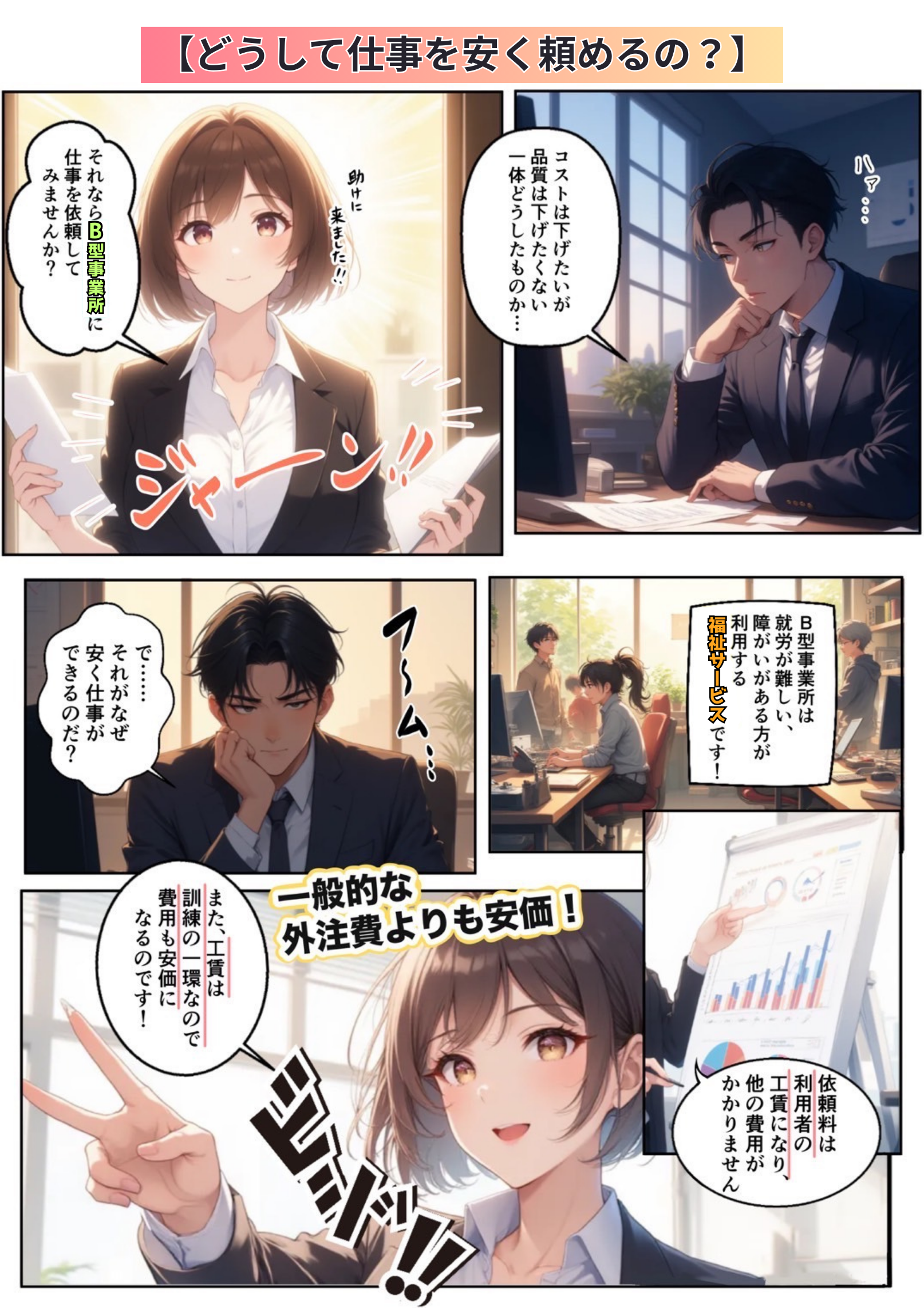 どうして安いの？の理由